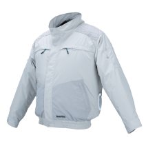Фото Аккумуляторная куртка с вентиляцией и плечевыми накладками Makita DFJ 405 ZL