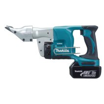 Фото Аккумуляторные ножницы по металлу Makita DJS130RFE